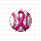 Breast cancer baseball DTF Transfer L8