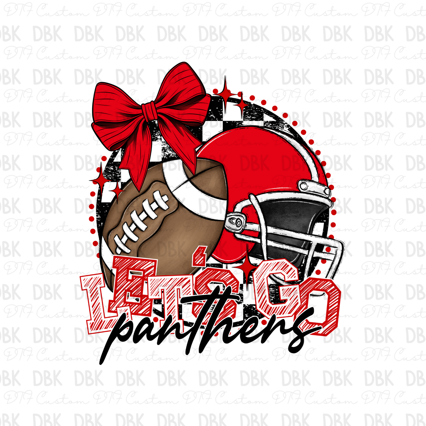 Panther Pride DTF Transfer M246