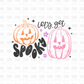 Lets get spooky DTF transfer H178