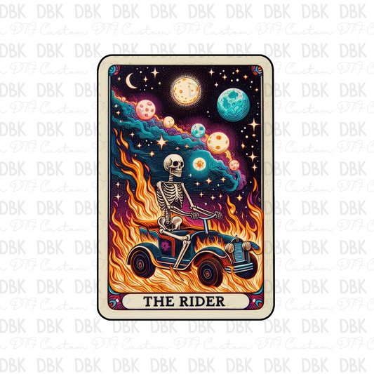 The rider tarot card DTF transfer