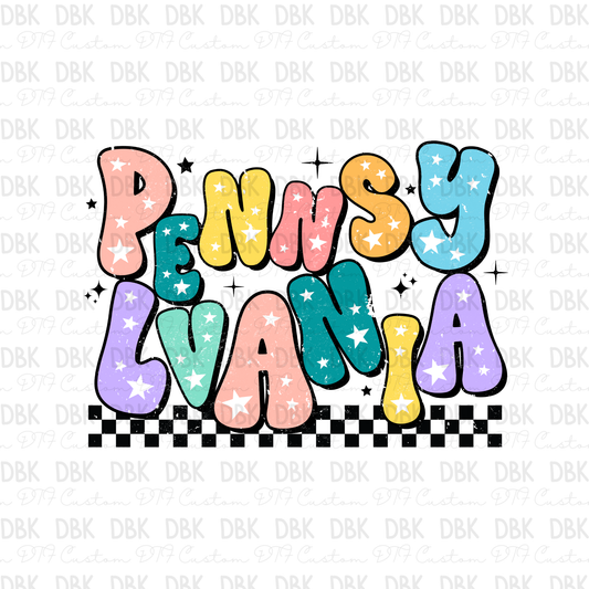 Pennsylvania DTF transfer