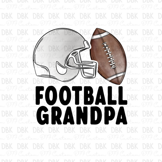 Football Grandpa DTF transfer C102