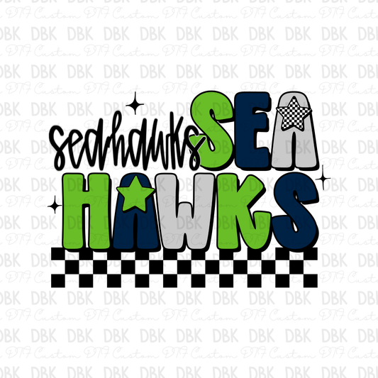 Seahawks DTF Transfer