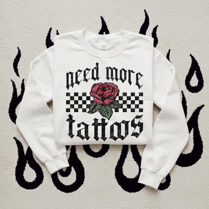 Need more tattoos DTF Transfer I256