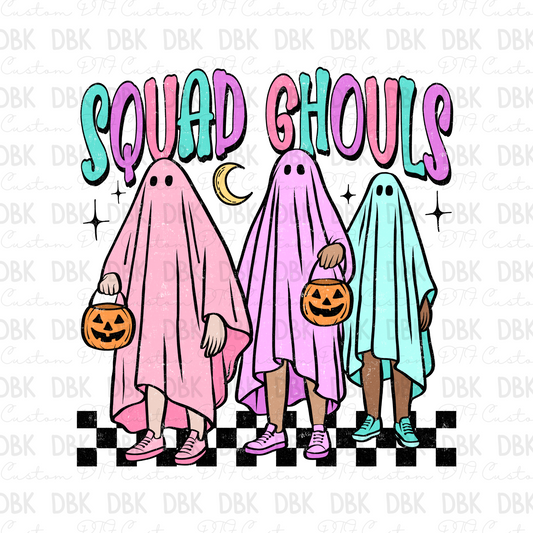 Squad Ghouls DTF Transfer H318