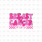 Breast cancer the fight tour DTF Transfer L10
