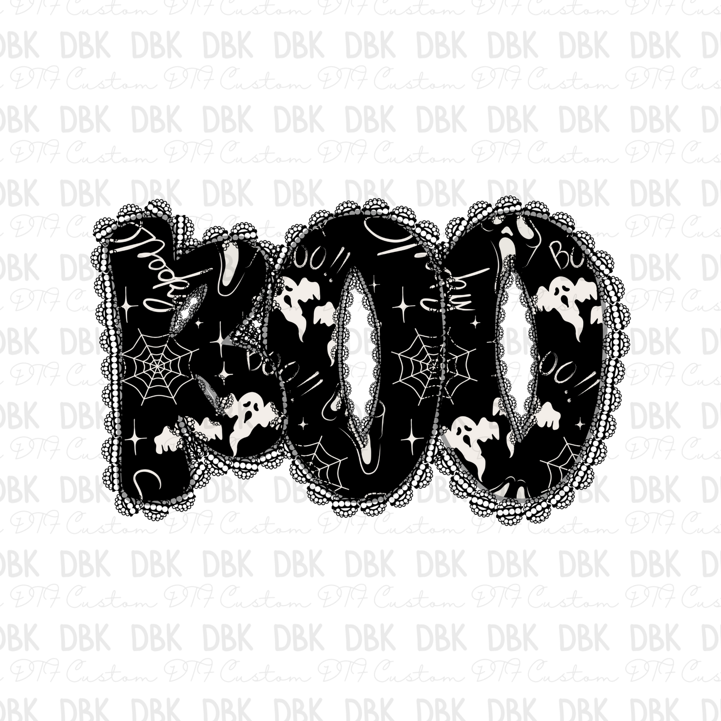 Boo DTF Transfer H271