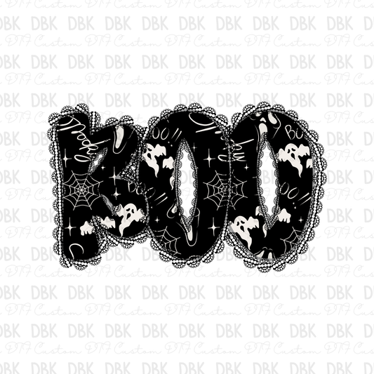 Boo DTF Transfer H271