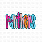 Panthers DTF Transfer M244