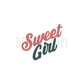 Sweet girl pink/green DTF transfer