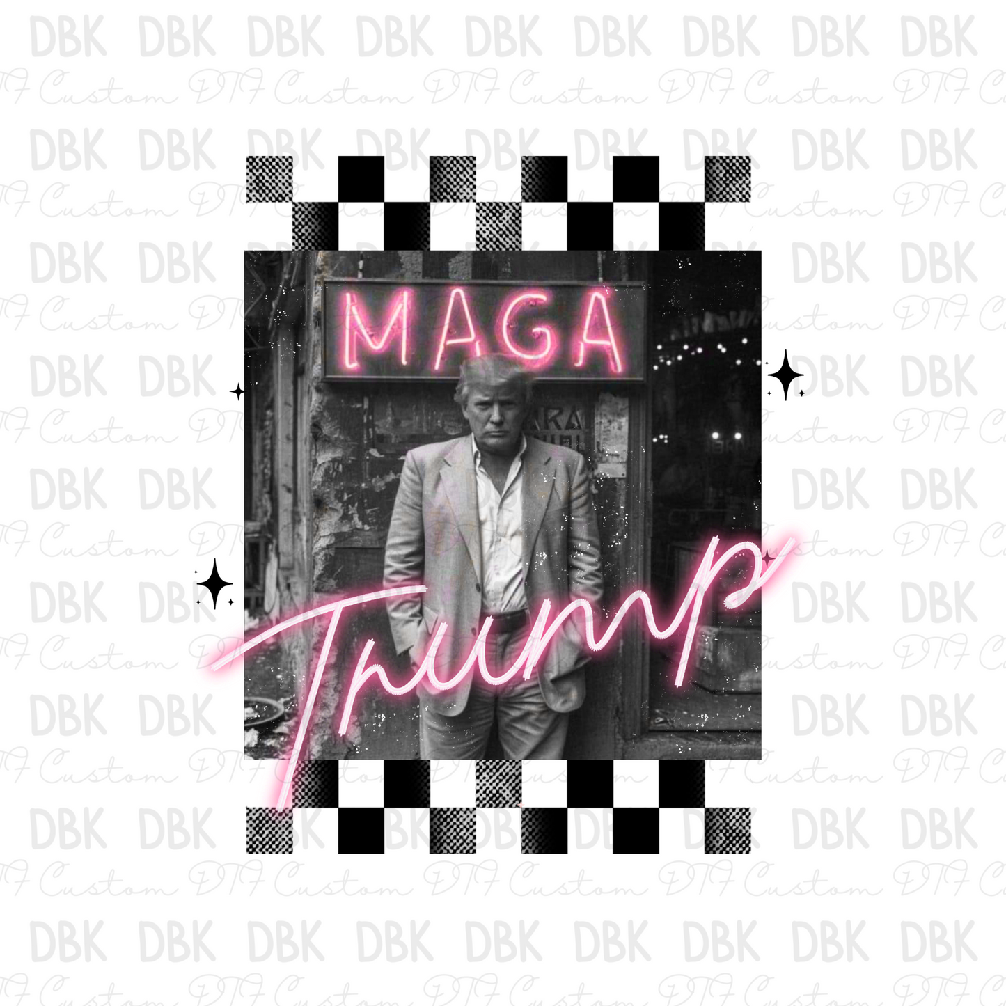 MAGA T DTF transfer U8