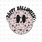 Happy Halloween smiley DTF transfer H92