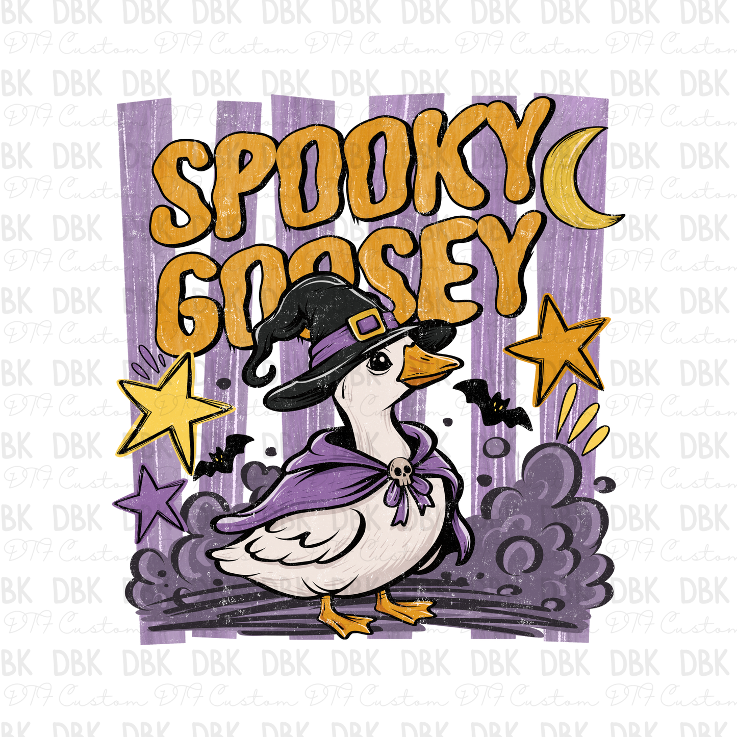 Spooky Goosey DTF Transfer H348