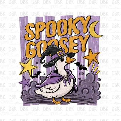 Spooky Goosey DTF Transfer H348