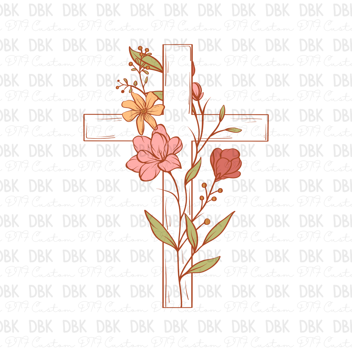 Cross DTF Transfer FT133