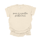 Peace is a practice DTF Transfer GREY Z2