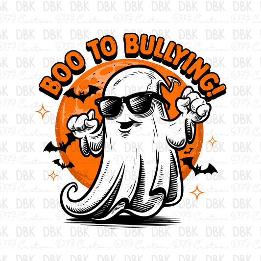Boo to Bullying DTF Transfer U16