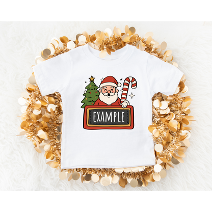 Christmas Custom name DTF Transfer ONLY