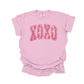 Faux pink XOXO DTF Transfer
