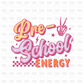 Pre-School Energy DTF Transfer A181