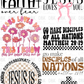 Faith Pre-Made Gang Sheet P147