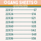 Custom Upload DTF Gang Sheet