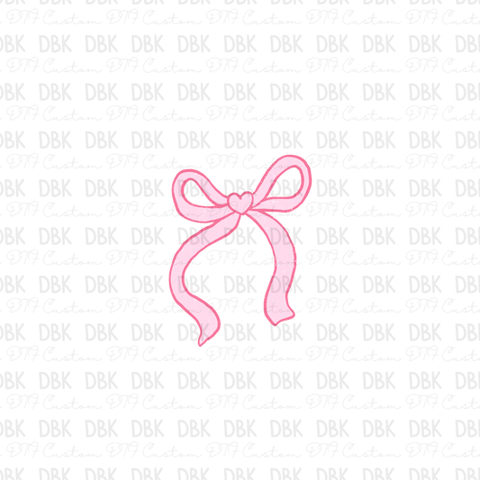 Long Live girlhood Bow DTF Transfer