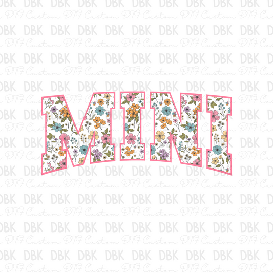 Mini Varsity DTF transfer