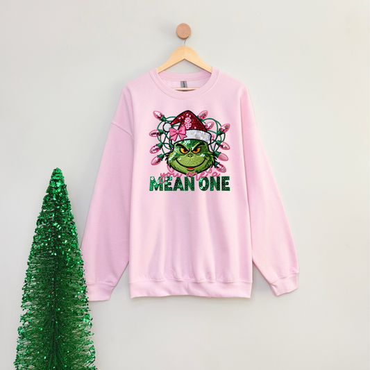 Mean one Green Man DTF Transfer