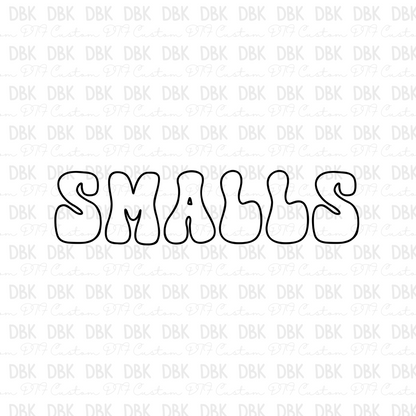 Smalls DTF transfer I23