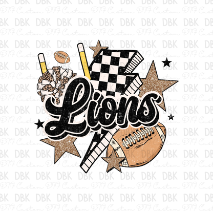Lions DTF Transfer M232