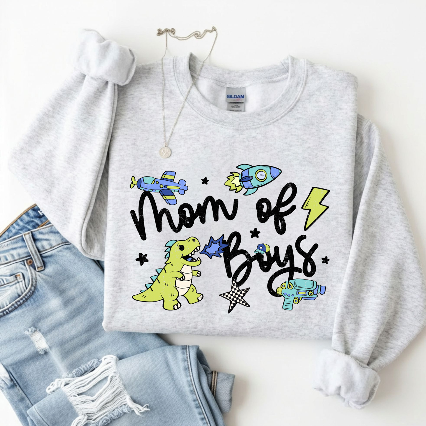 Mom of boys DTF Transfer