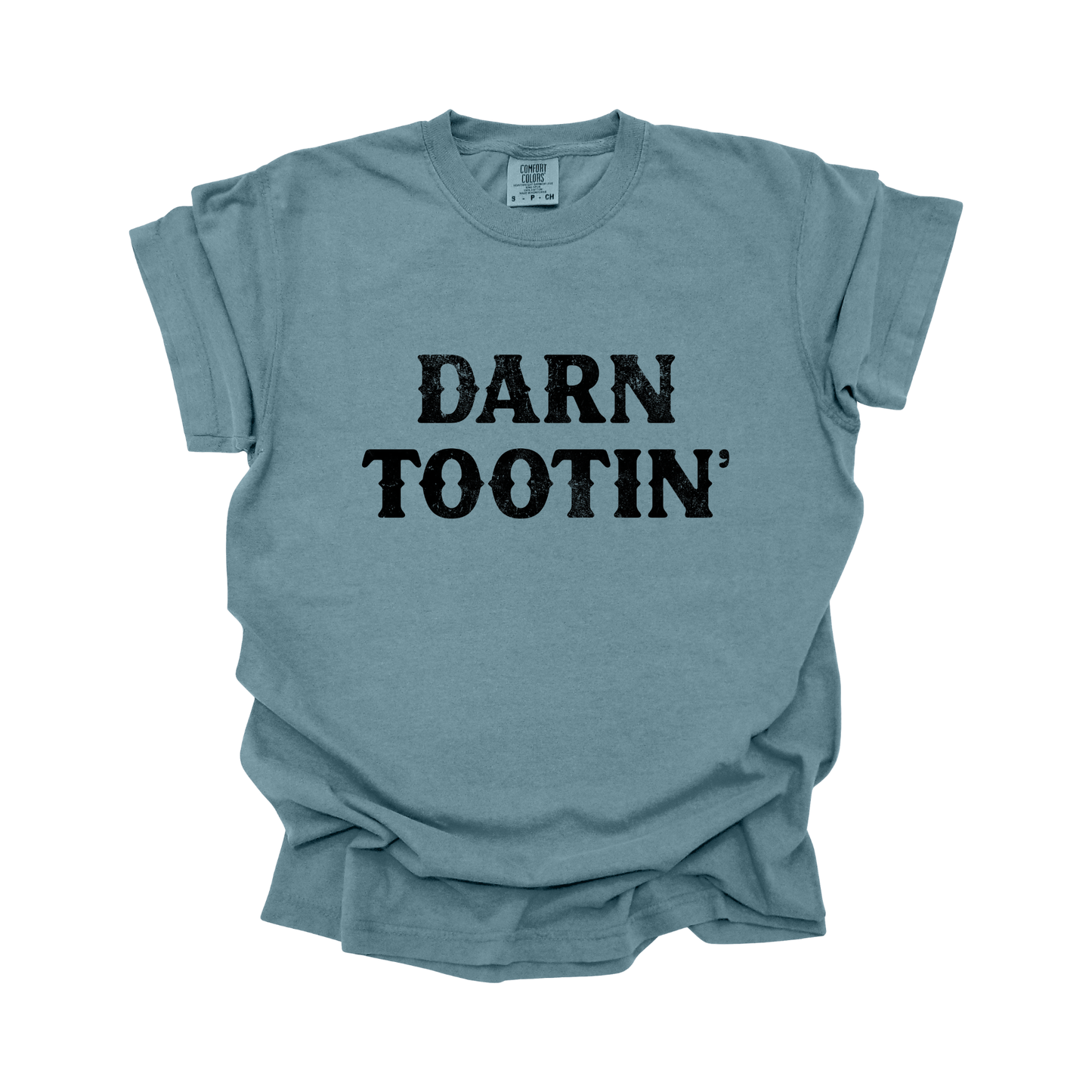 Darn Tootin' DTF Transfer BLACK Z15