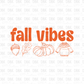 Fall Vibes DTF Transfer
