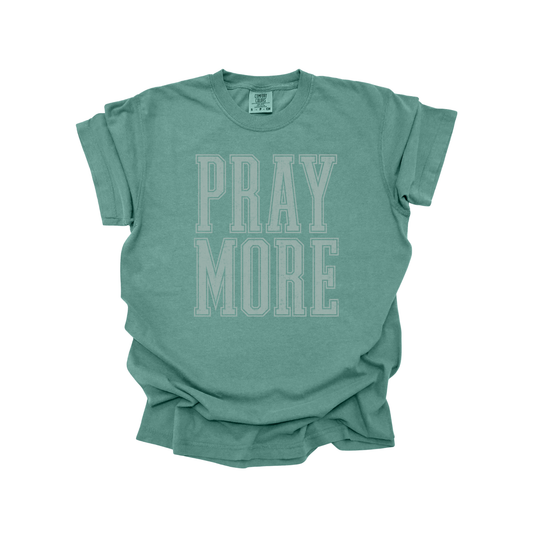 Pray More DTF Transfer