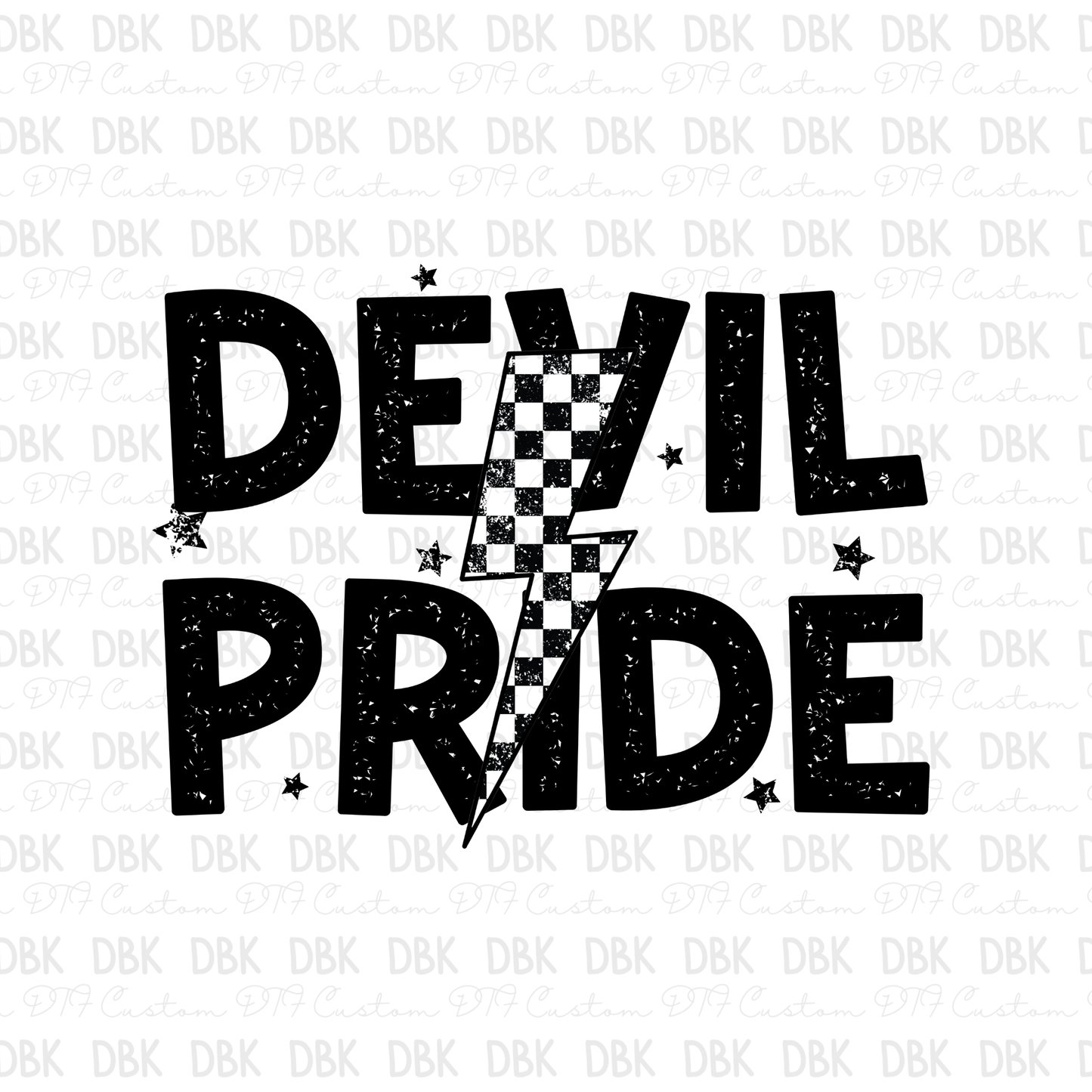 Devil Pride DTF Transfer M40