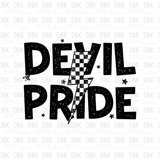 Devil Pride DTF Transfer