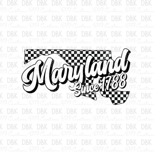 Maryland DTF transfer