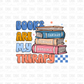 Books are my therapy DTF Transfer D26