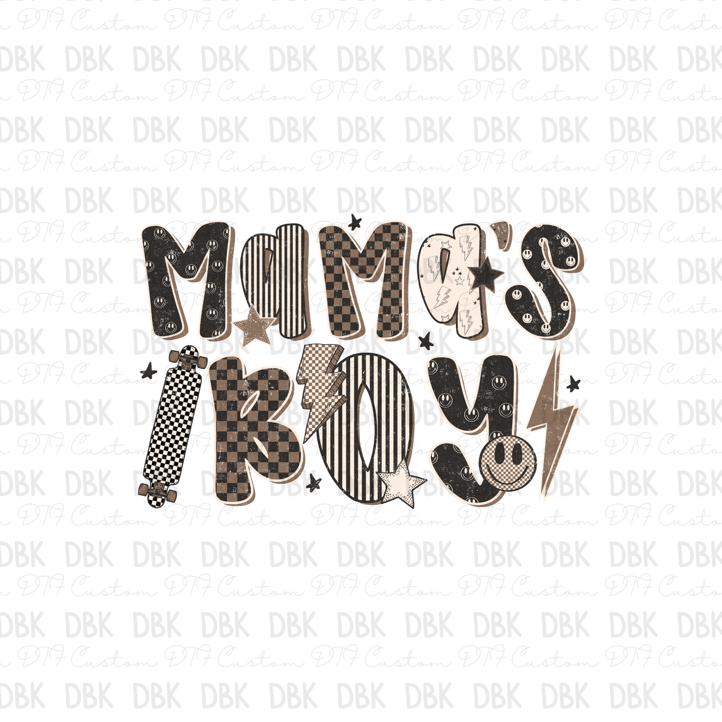 Mama's Boy DTF Transfer