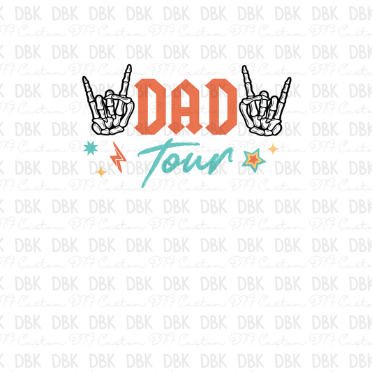 Dad Tour DTF Transfer