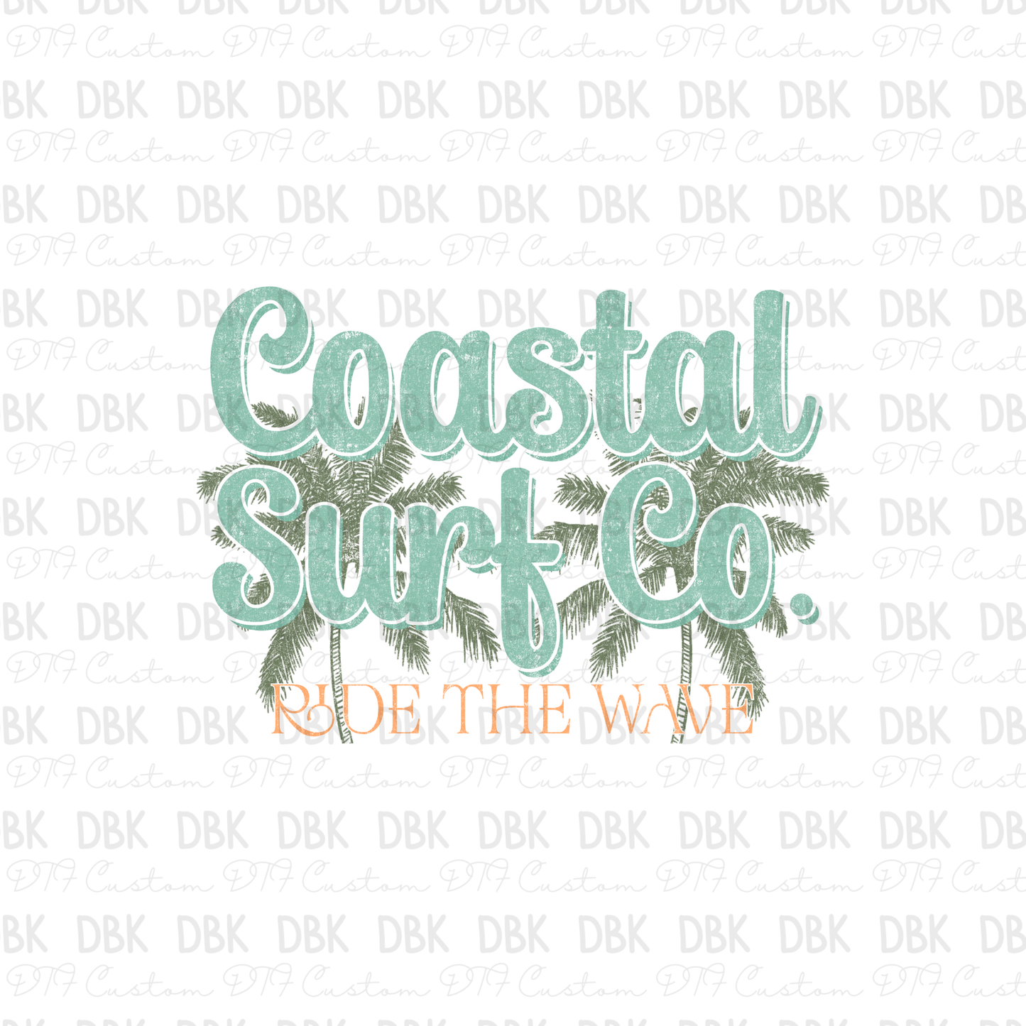 Coastal Surf Co DTF Transfer
