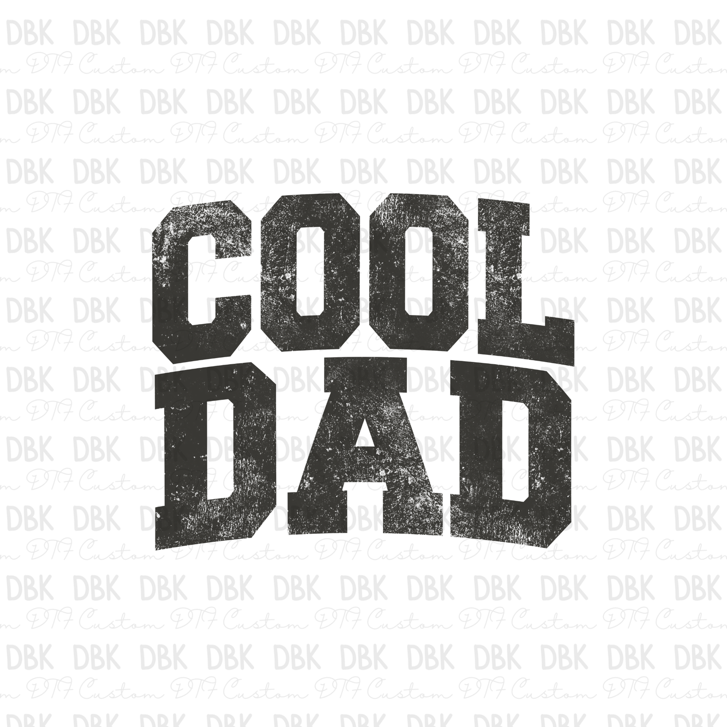 Cool Dad DTF Transfer GREY