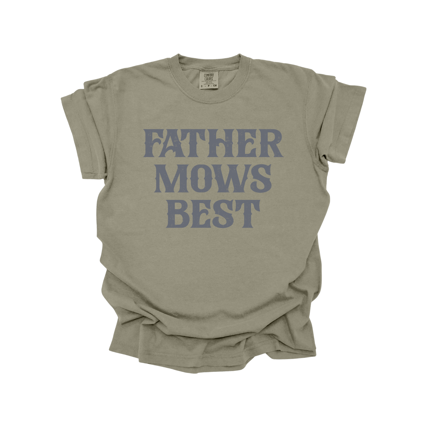 Father Mows Best DTF Transfer