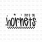 HORNETS DTF Transfer BLACK M183