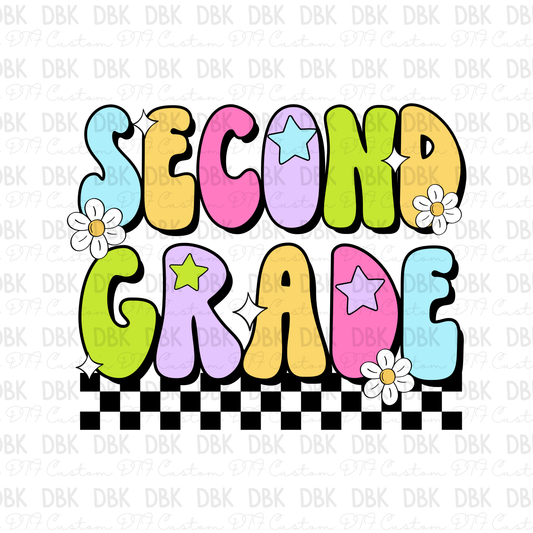 2nd Grade DTF Transfer