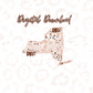 New York Rose Gold Leopard Digital Download