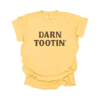 Darn Tootin' DTF Transfer BROWN Z16