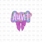 Aunt DTF Transfer