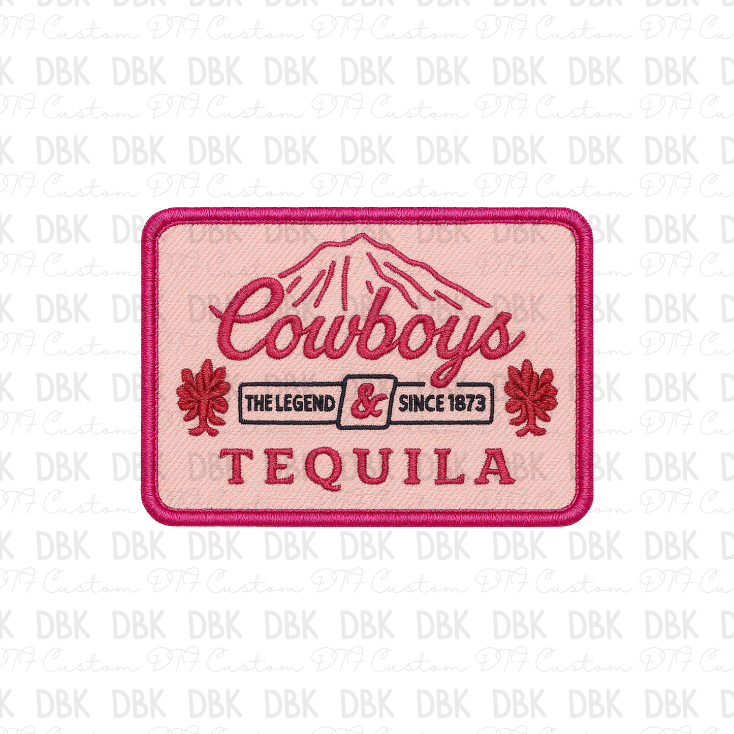 Cowboys Tequila  DTF transfer B323